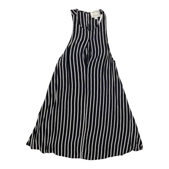 Privacy Please Lexington XS Swing Dress Black & White Stripe Size X-Small - Picture 3 of 12